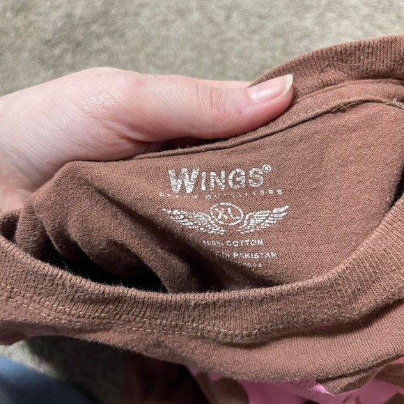 Pink and brown skull tee - Picture 5 of 6